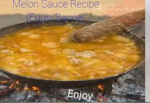 Melon Sauce Recipe (Egusi Sauce)