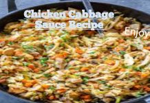 Chicken Cabbage Sauce Recipe